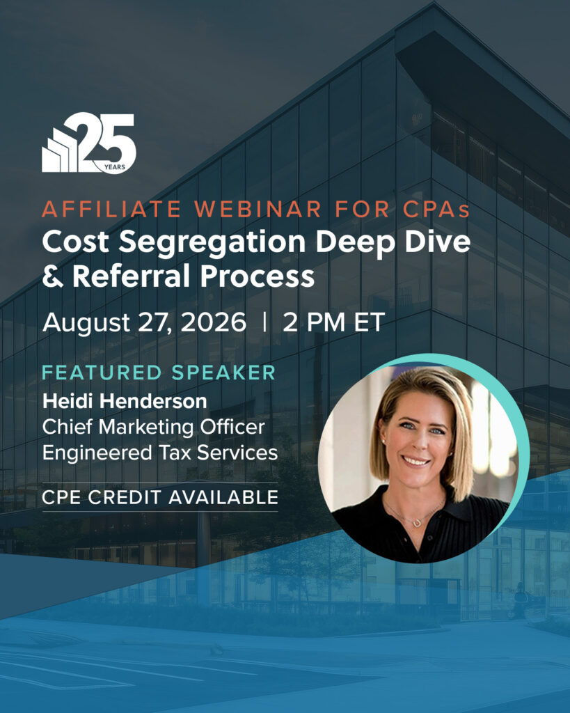 Cost Segregation Deep Dive & Referral Process