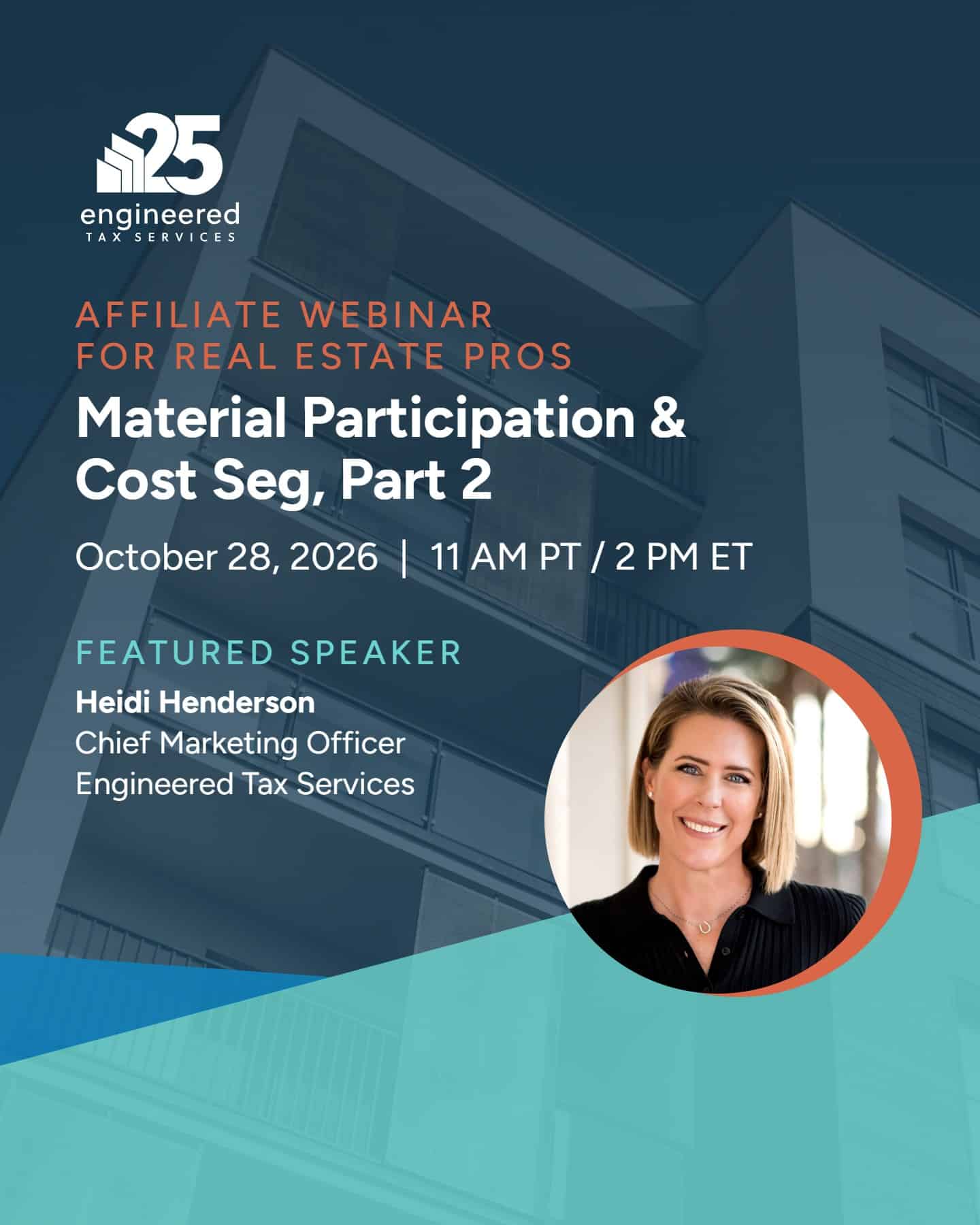 REP: Material Participation & Cost Seg, Part 2