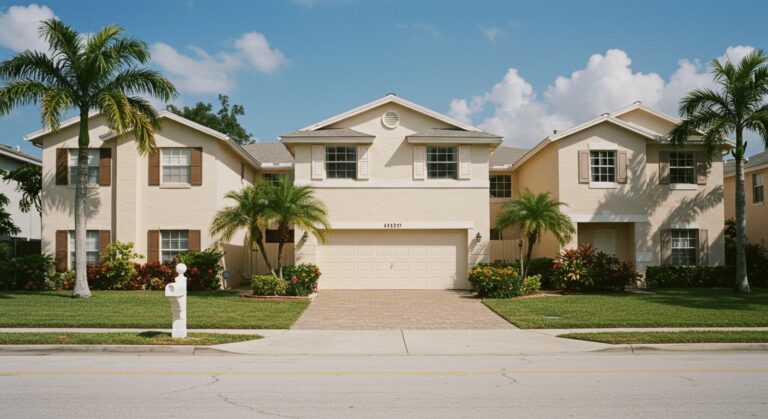 Illustration of a residential property (not a photo of the actual property)