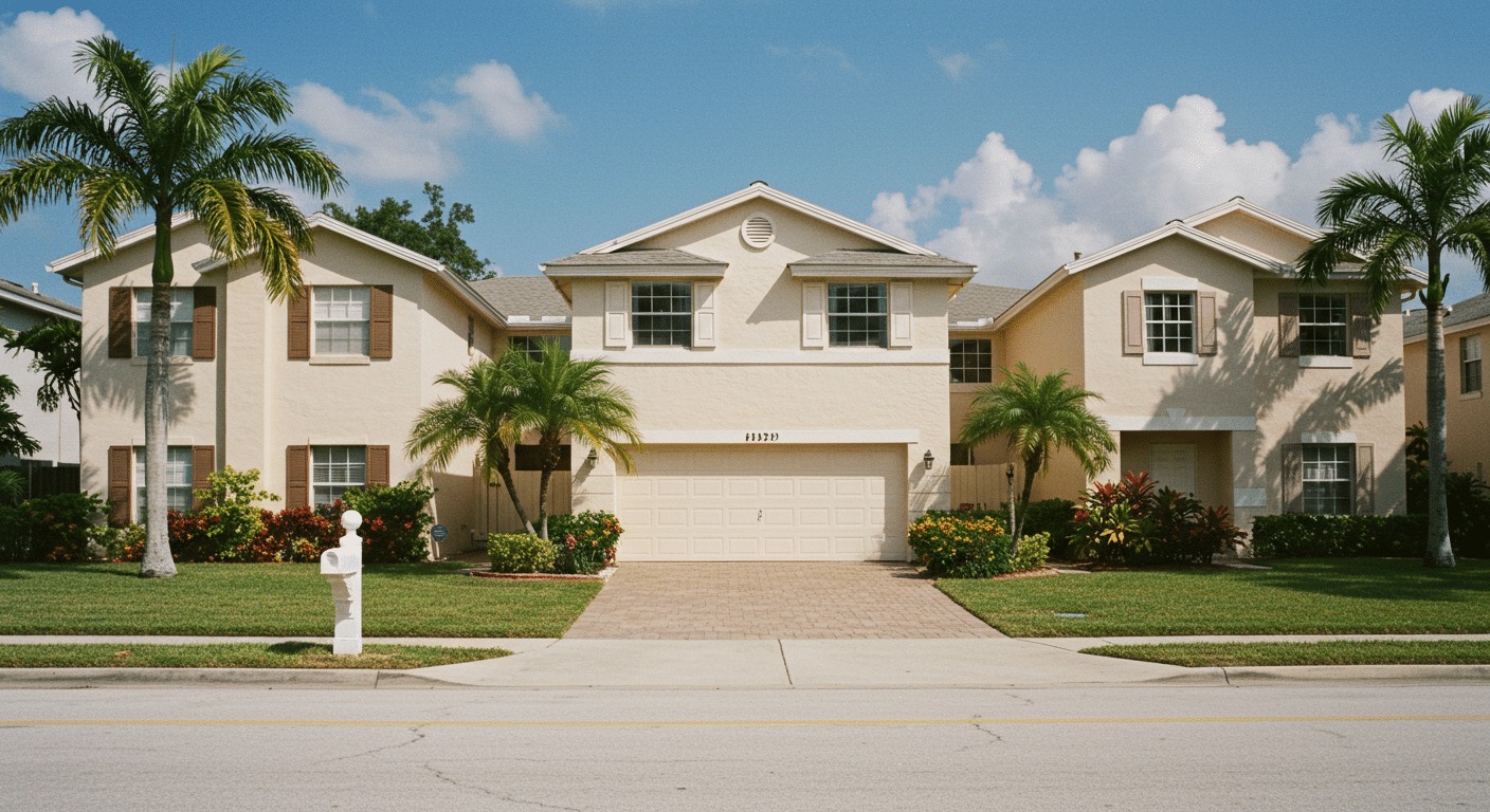 Illustration of a residential property (not a photo of the actual property)