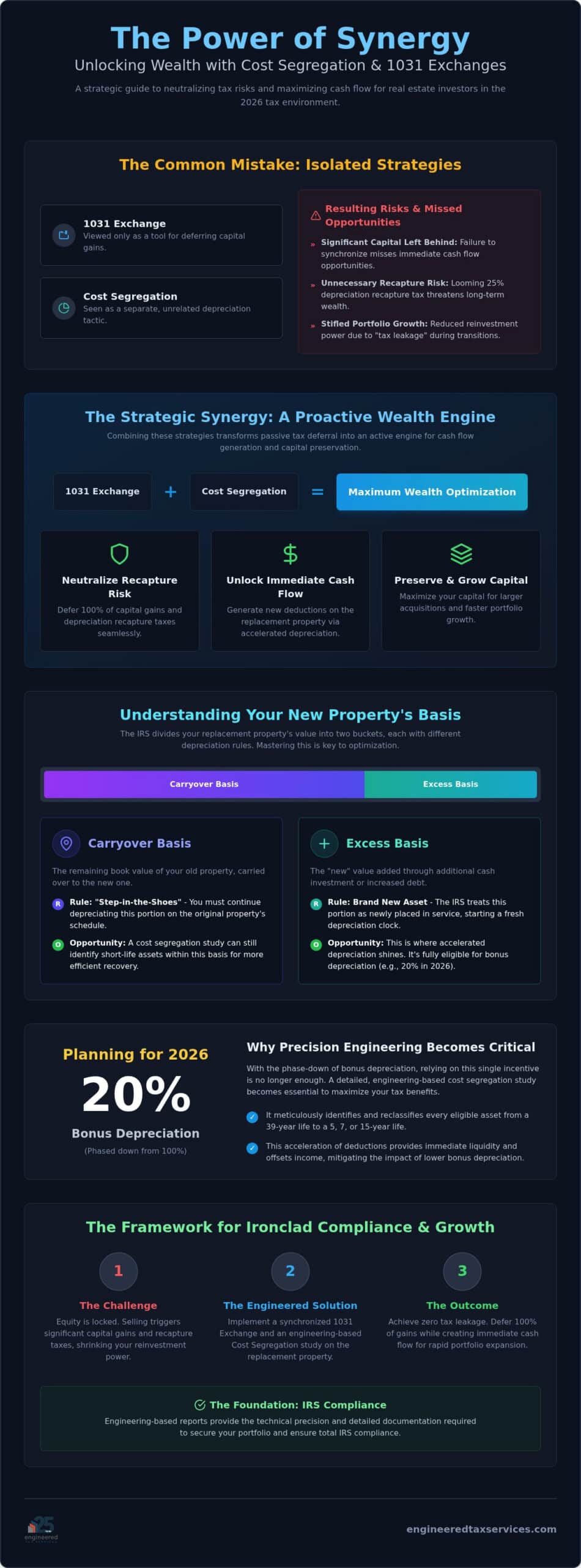 Cost Segregation and 1031 Exchange: Maximizing Tax Efficiency in 2026