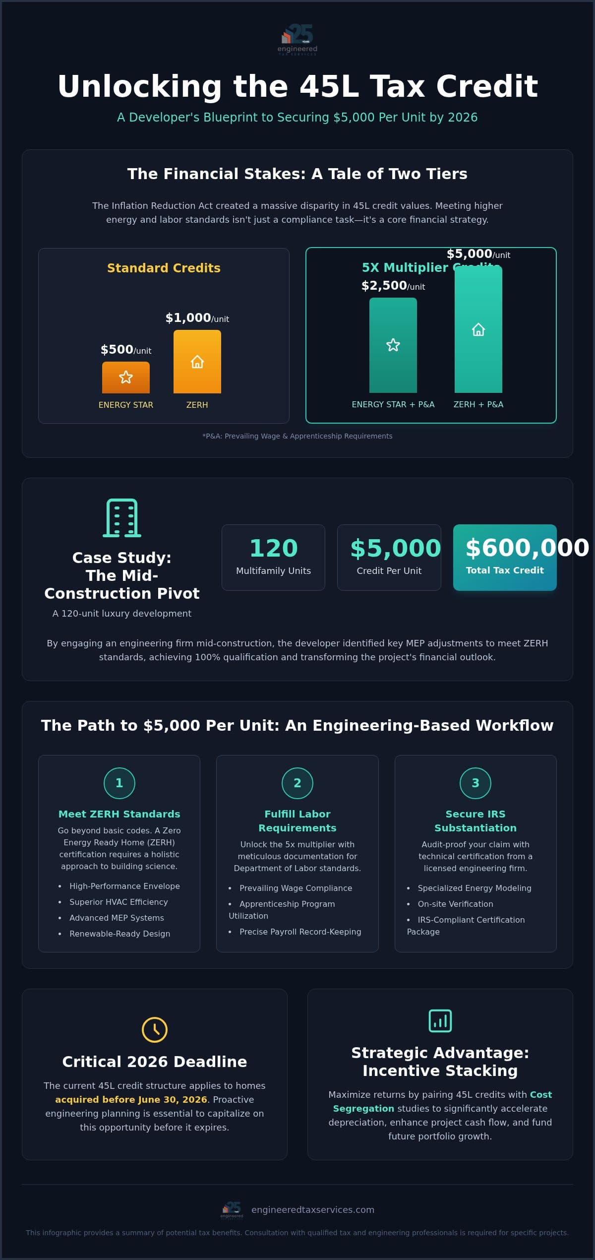 45L Tax Credit Case Study: Maximizing Developer ROI in 2026