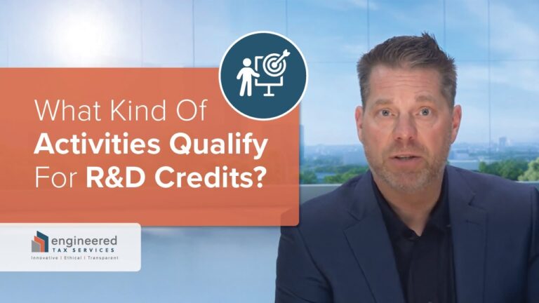 What Kind of Activities Qualify for R&D Credits?