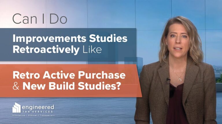 Look Back Study: How to Claim Missed Depreciation on Past Improvements (Form 3115)