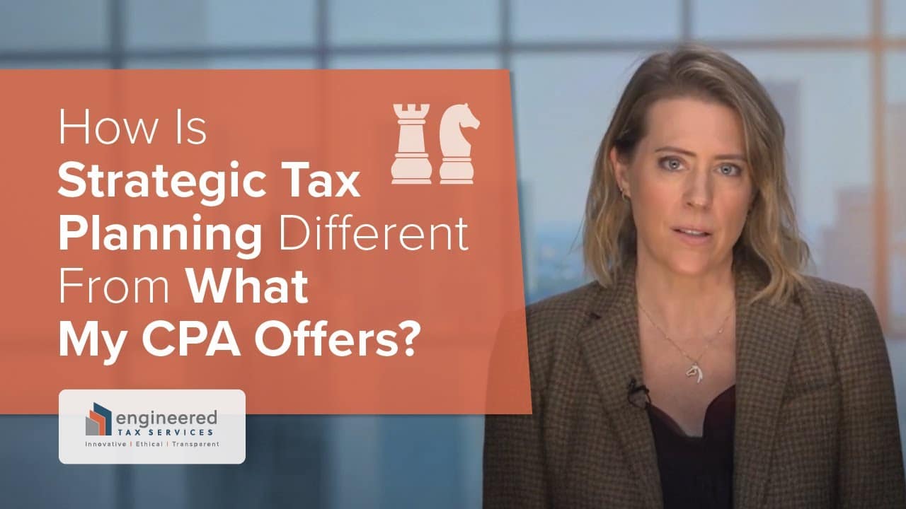 Strategic Tax Planning vs. CPA Tax Preparation: What's the Difference?