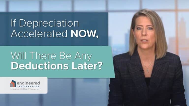Take Depreciation Right Away and Lose it in the Future?