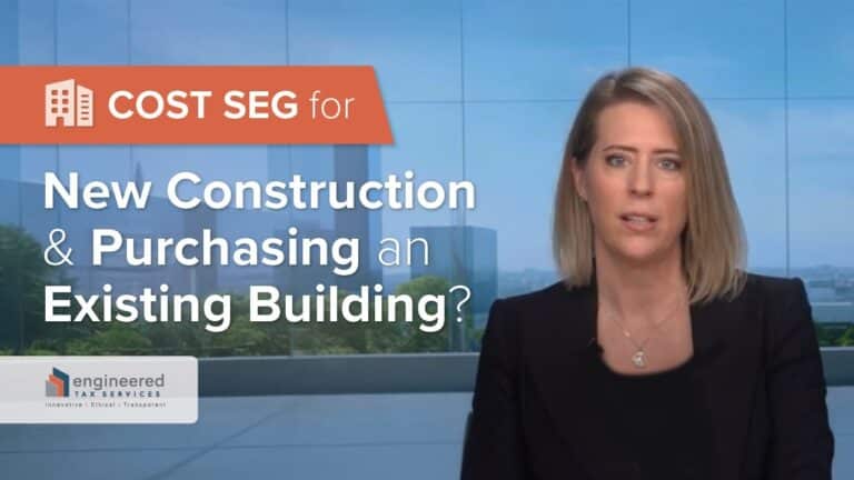 Does Cost Segregation Apply to Both New Construction & The Purchase of An Existing Building?