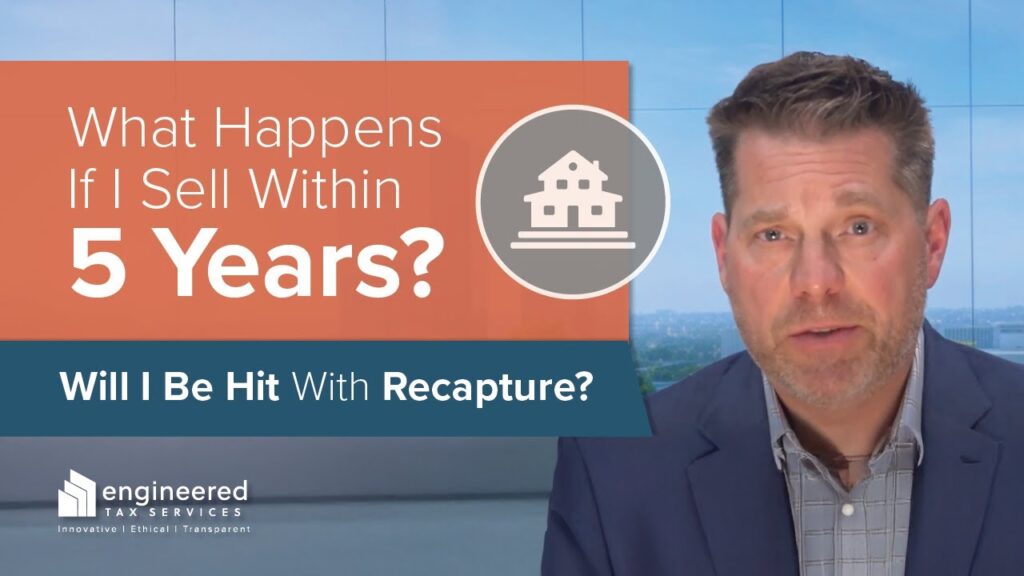 Selling Your Property Within 5 Years: How Does Depreciation Recapture Work?