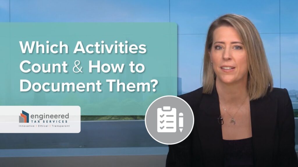 What Activities Towards the Property Would Qualify Me?