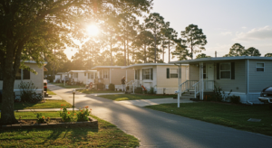 mobile home park