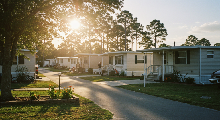 mobile home park