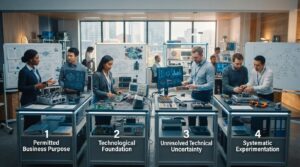 R&D Tax Credit Four-Part Test: A Practical Guide