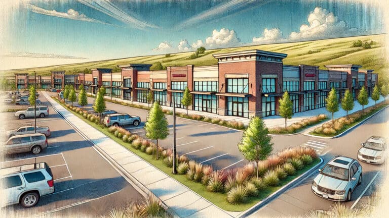 strip mall in Gillette WY