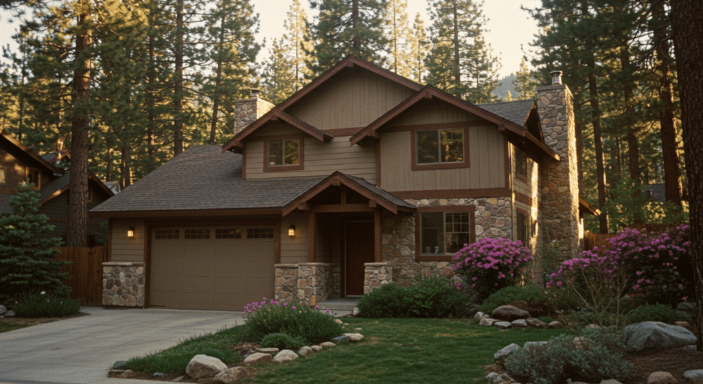 two-story home
