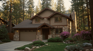 two-story home
